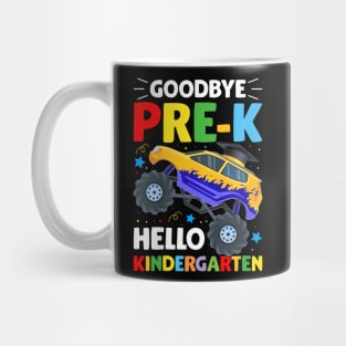 Kids Goodbye Pre-K Hello Kindergarten Graduation Class 2024 Mug